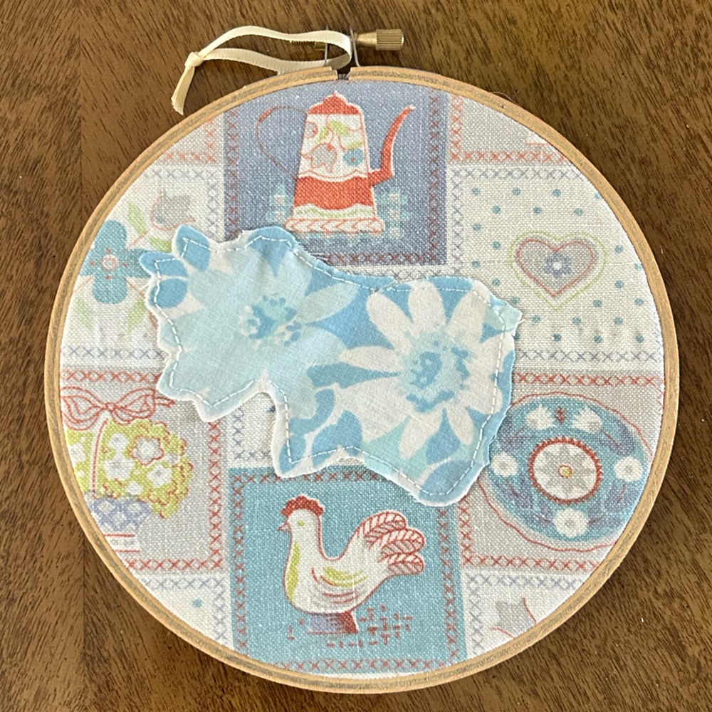 novelty hand sewn artwork